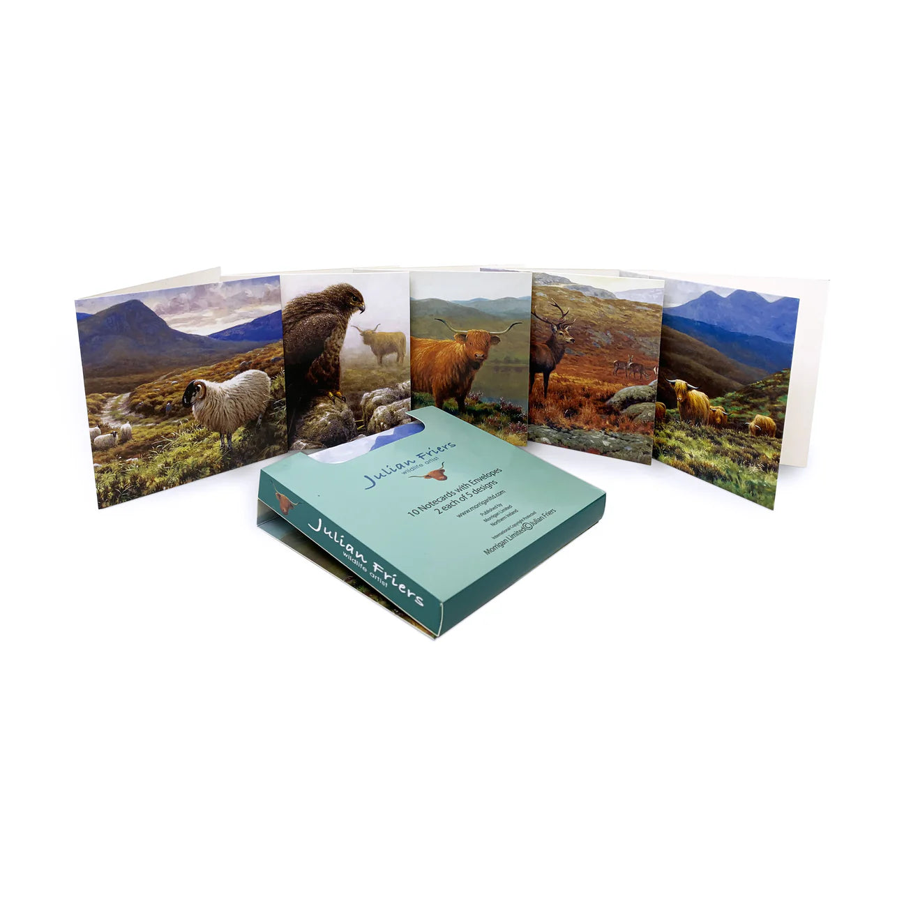 Julian Friers Highland Greeting Card Pack