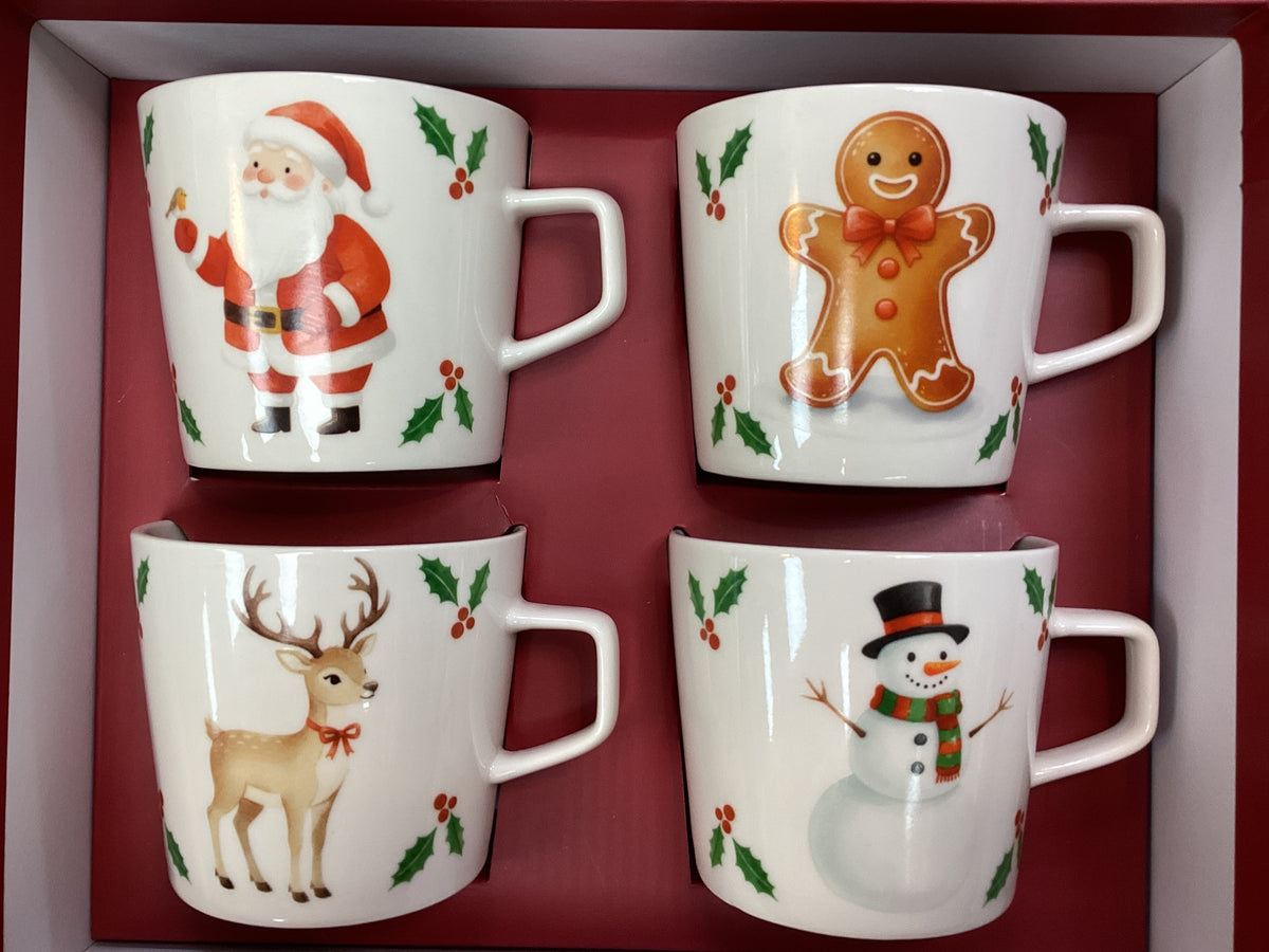 Aynsley Character Mugs set of 4