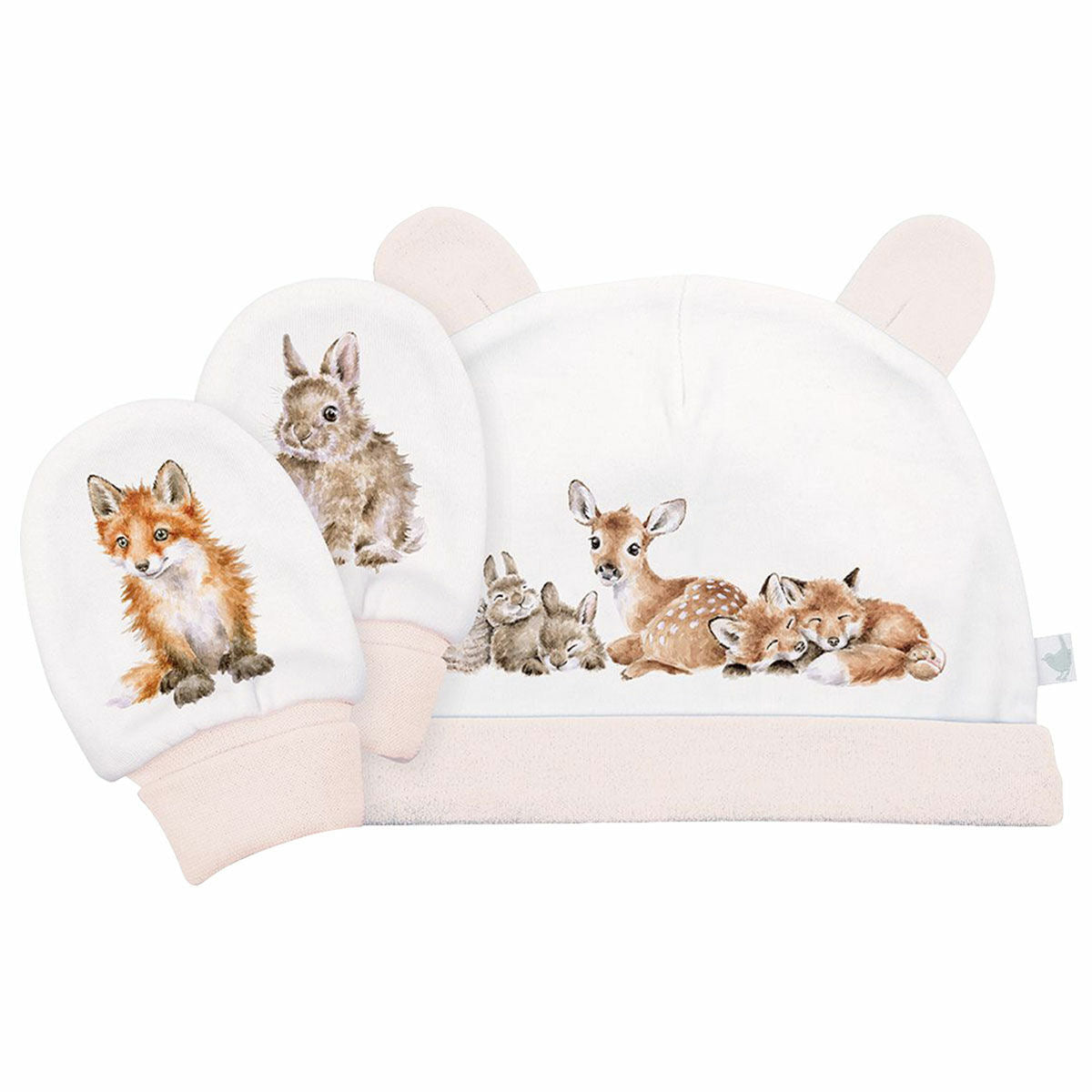 Little Wren Little Savannah Hat and Mittens set