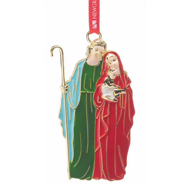 Newgrange Jesus, Mary & Joseph Hanging Christmas Decoration