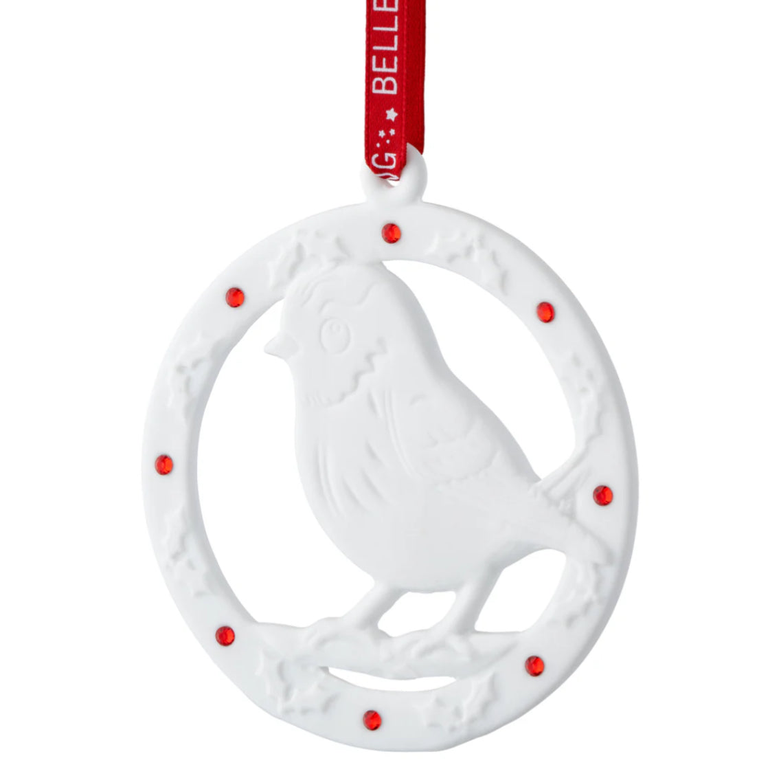 Belleek Robin Ornament