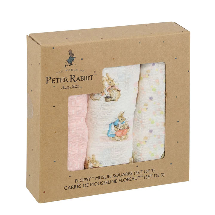 Flopsy Muslin Squares (Set of 3)