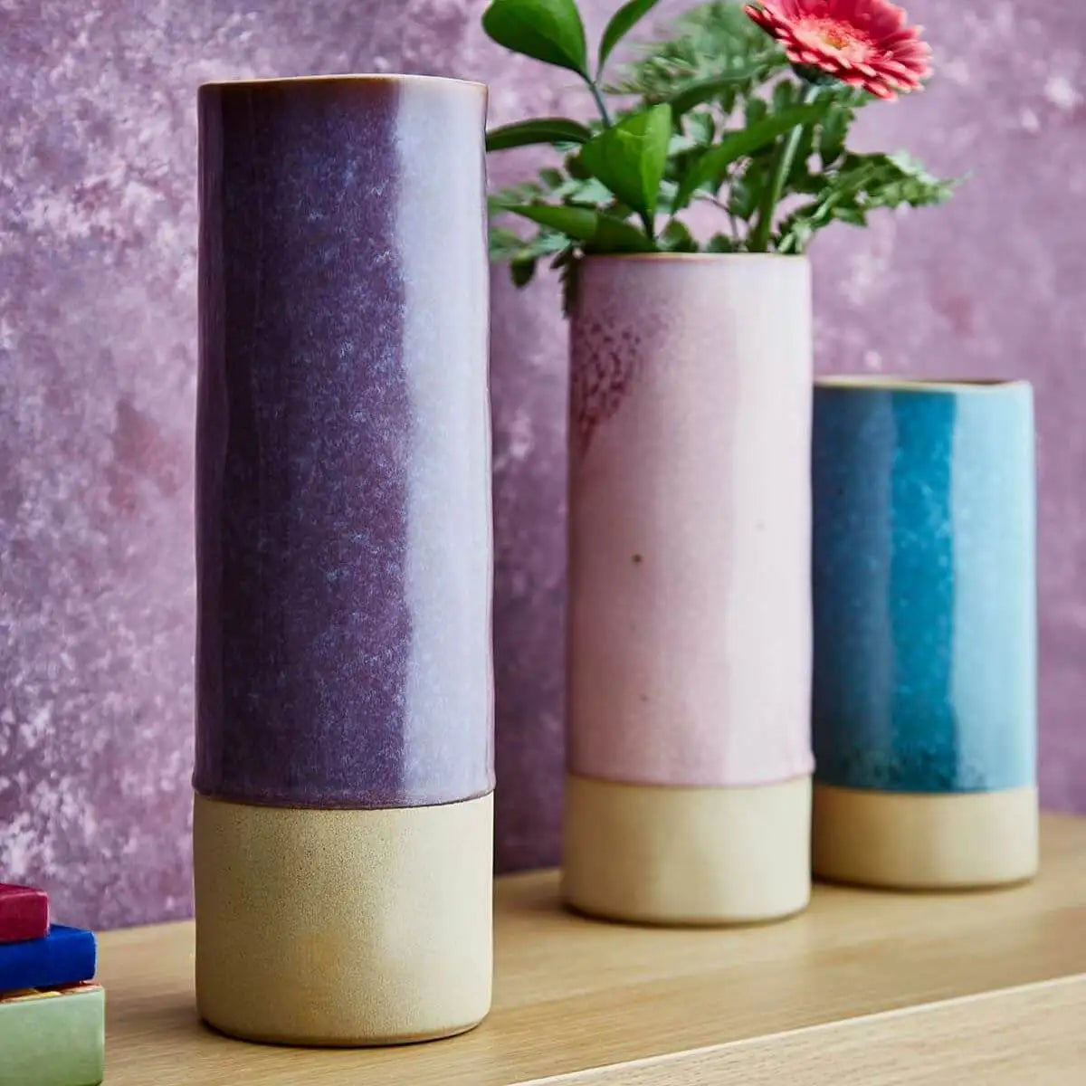 Portmeirion Minerals Large Vase Amethyst