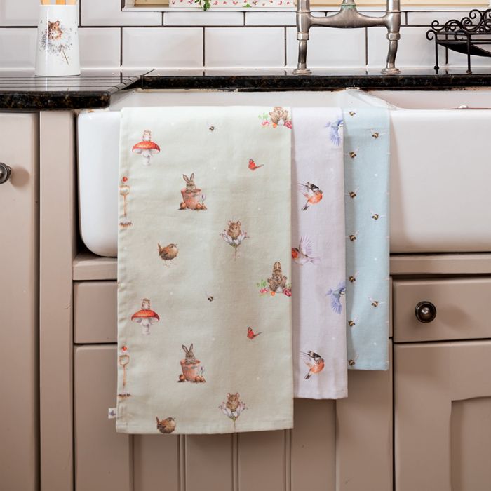Wrendale ‘Garden Friends’ Tea Towel