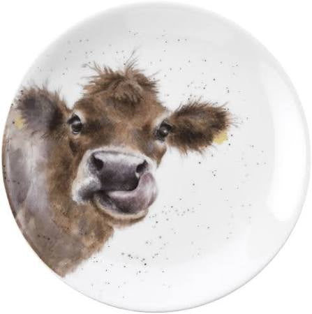 Wrendale ‘Farm Animals’ Set Of 4 Coupe Plate 16.5cm