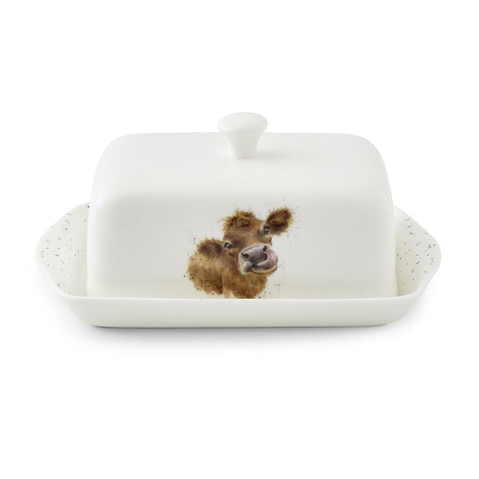 Wrendale ‘Moo Cow’ Covered Butter Dish