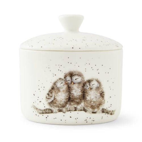 Wrendale 'Owlets' Owl Small Lidded Storage Jar