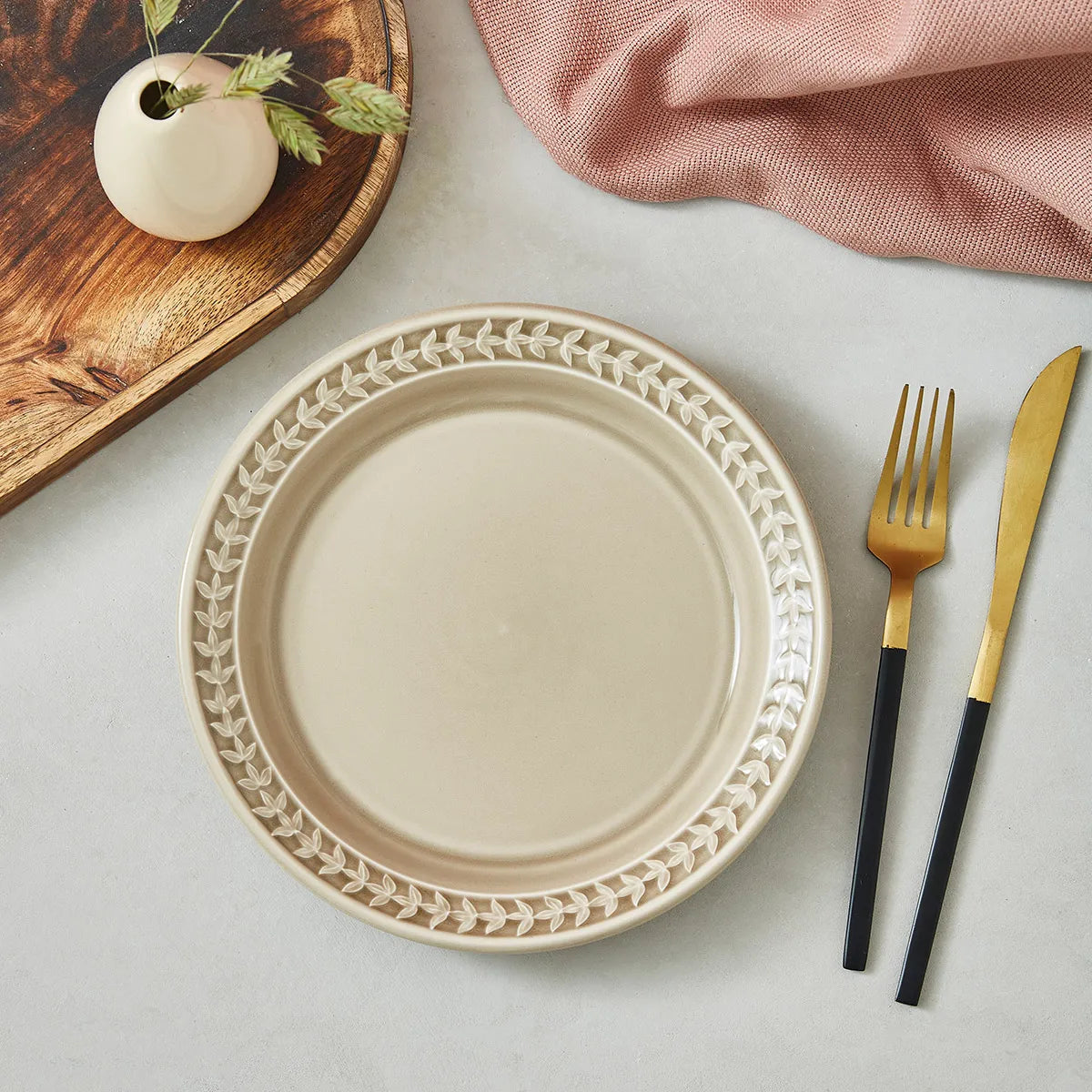 Portmeirion Botanic Garden Harmony Side Plates, Stone