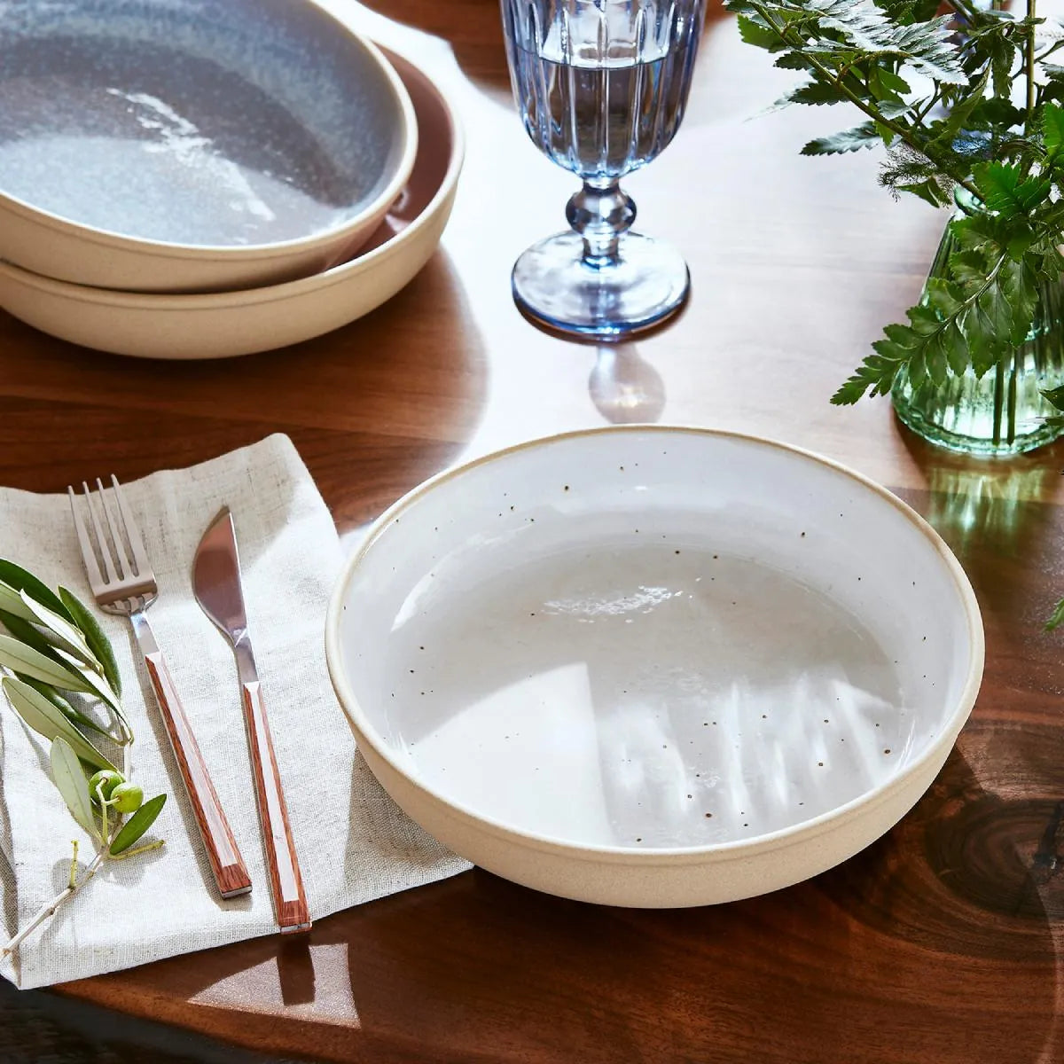 Portmeirion Minerals Moonstone Low Bowl