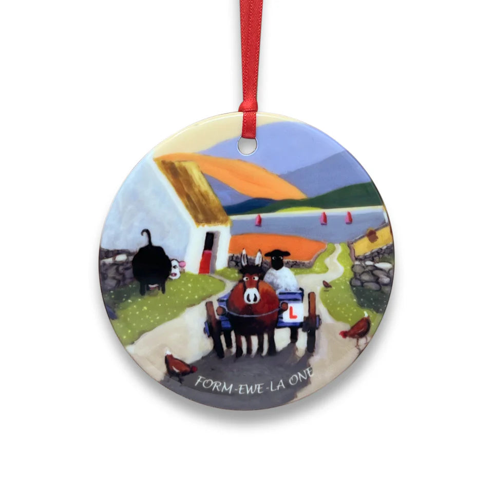 Thomas Joseph Form-ewe-la One Decorative Hanging Disk