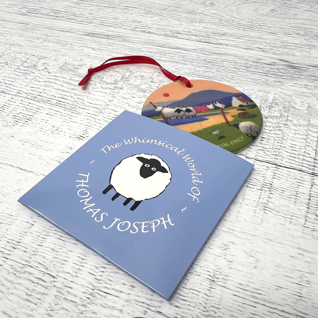 Thomas Joseph Hand Wash Only Decorative Hanging Disk