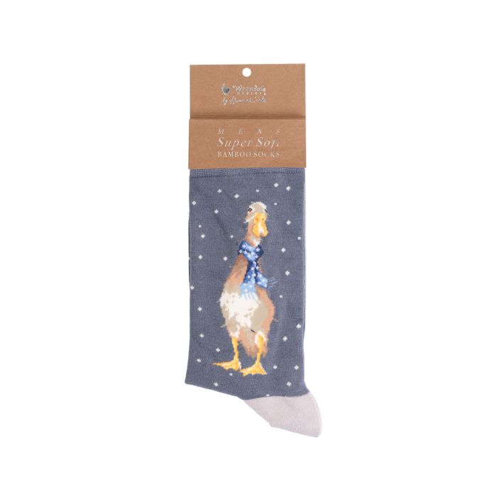 Wrendale Men’s ‘Christmas Scarves’ Duck Socks