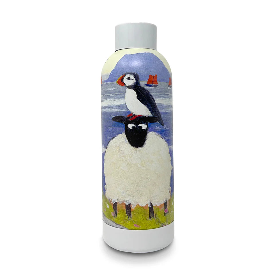 Thomas Joseph ‘Puffin Compares To Ewe’ Water Bottle