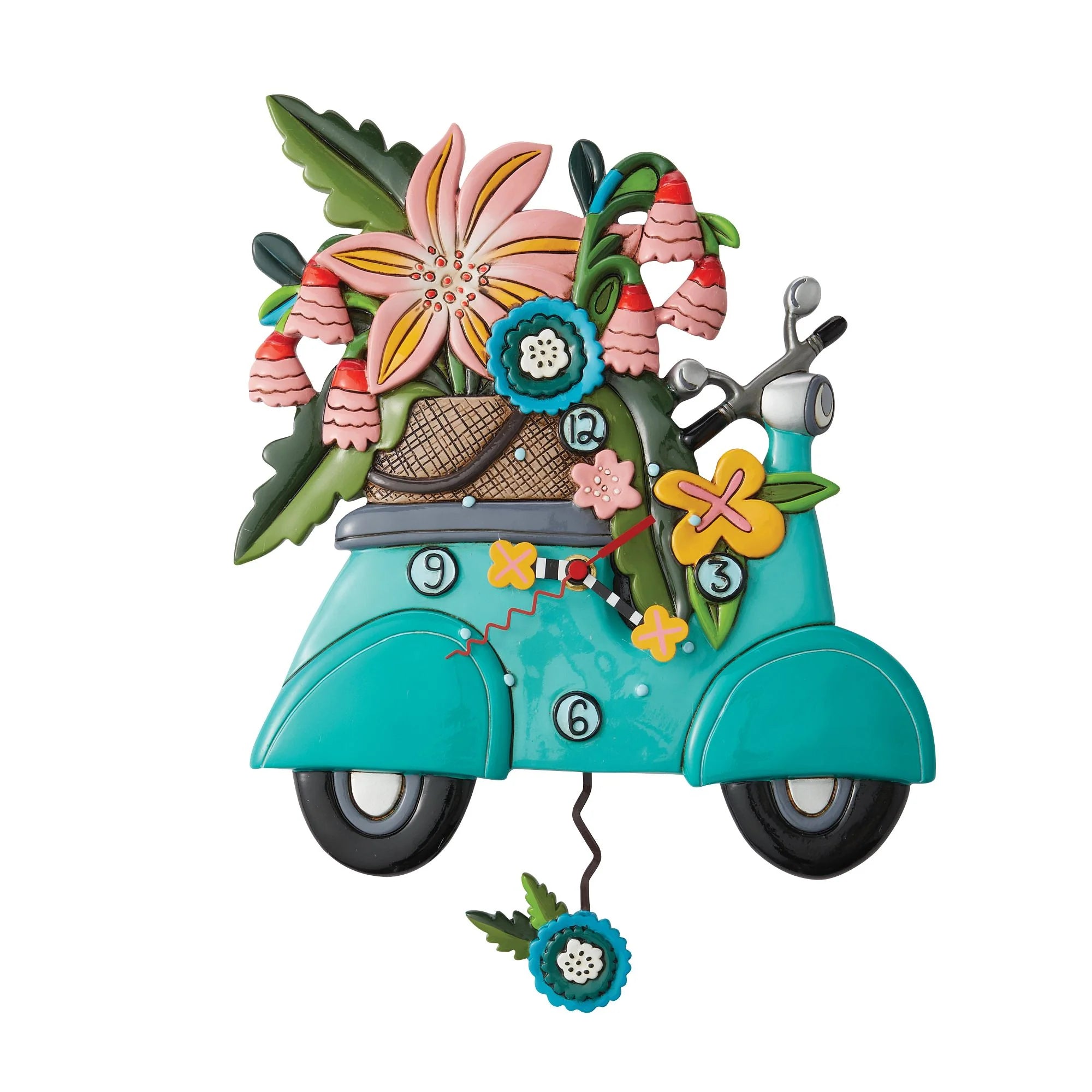 Alan Designs Scoot-In Through Life Clock