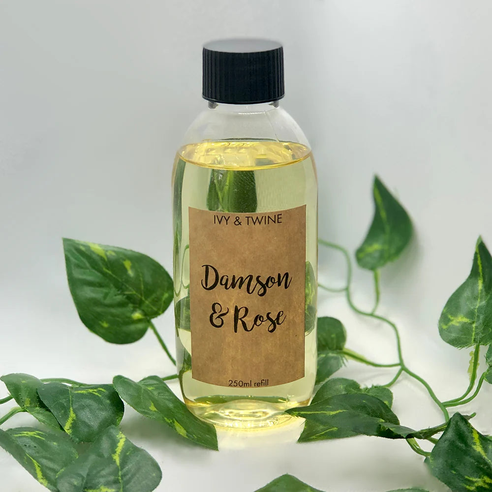 Ivy & Twine Damson & Rose 250ml Diffuser Refill