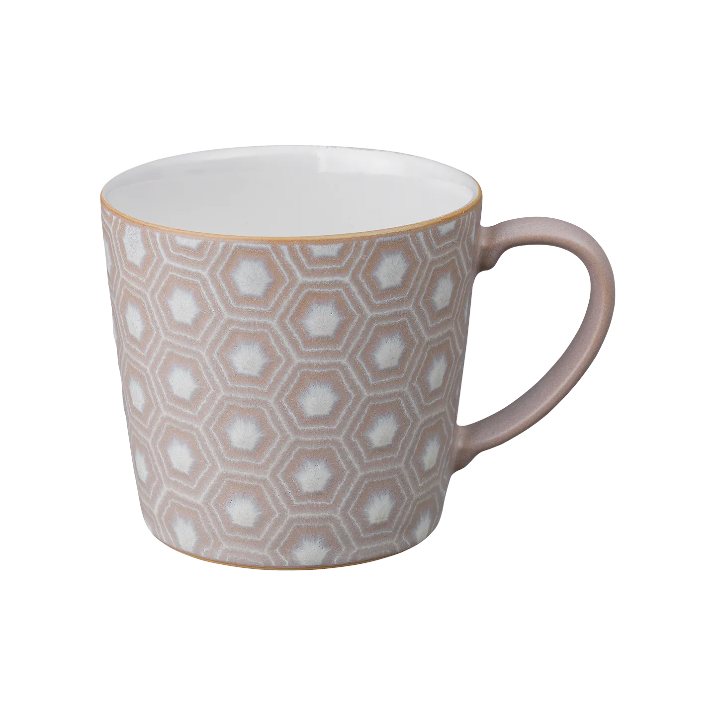 Denby Impression Pink Hexagon Mug