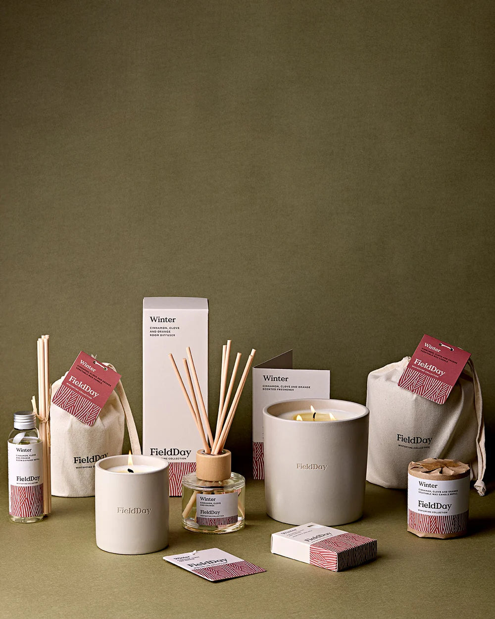 FieldDay Classic Winter Candle