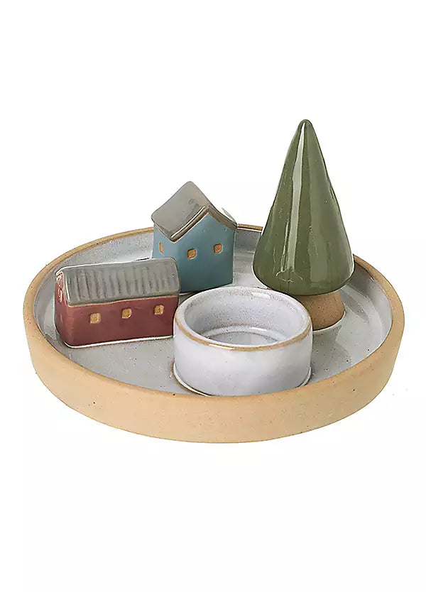 Ceramic Tree Tea Light Holder