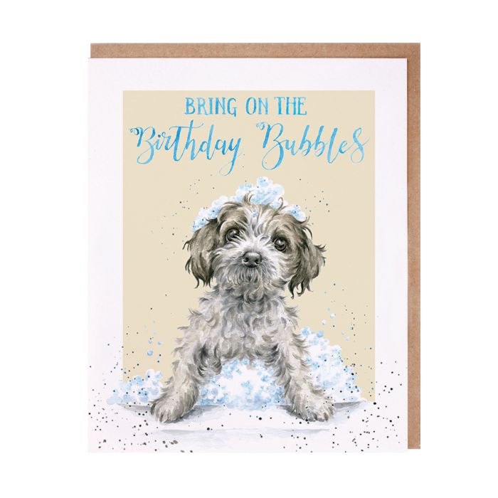 Wrendale ‘Birthday Bubbles’ Birthday Card