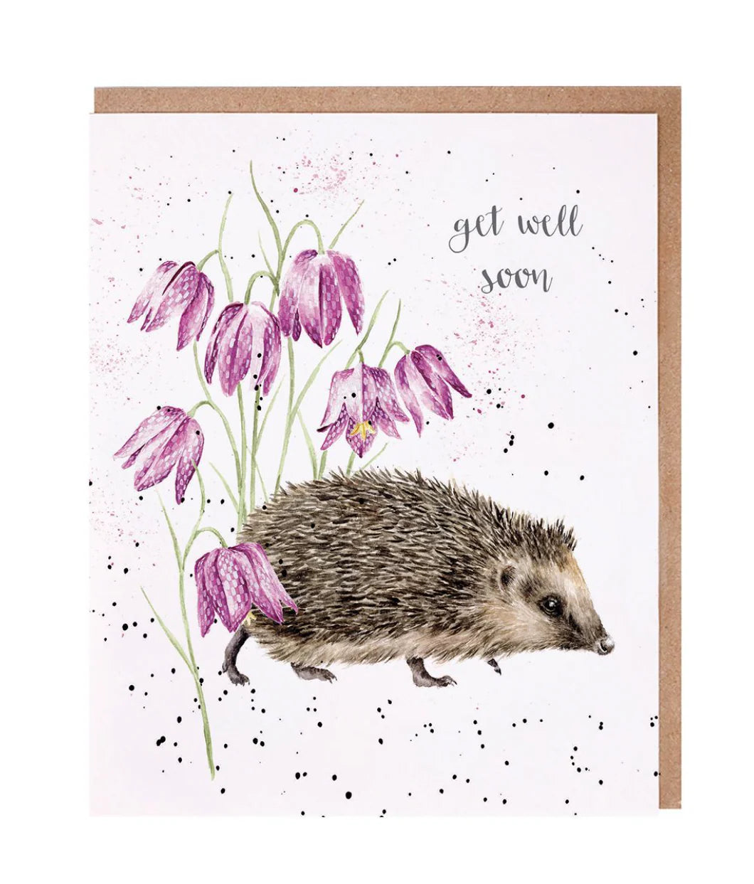 Wrendale ‘Little Wanderer’ Hedgehog Get Well Soon Card
