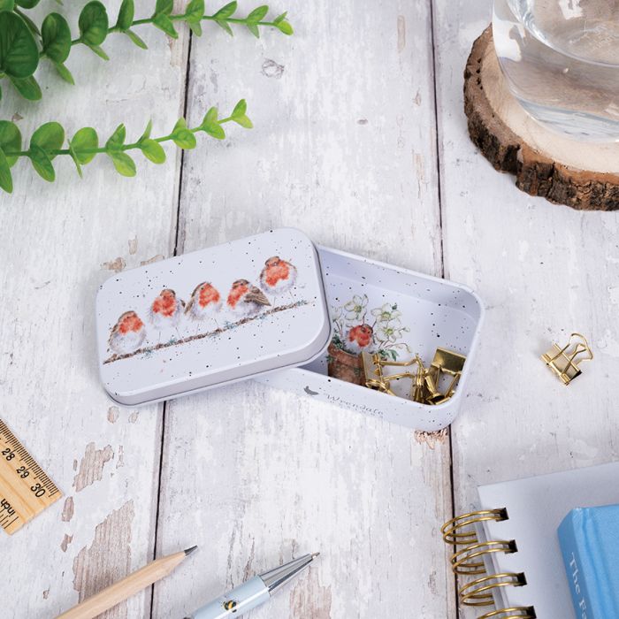 Wrendale ‘Jolly Robin’ Mini Tin
