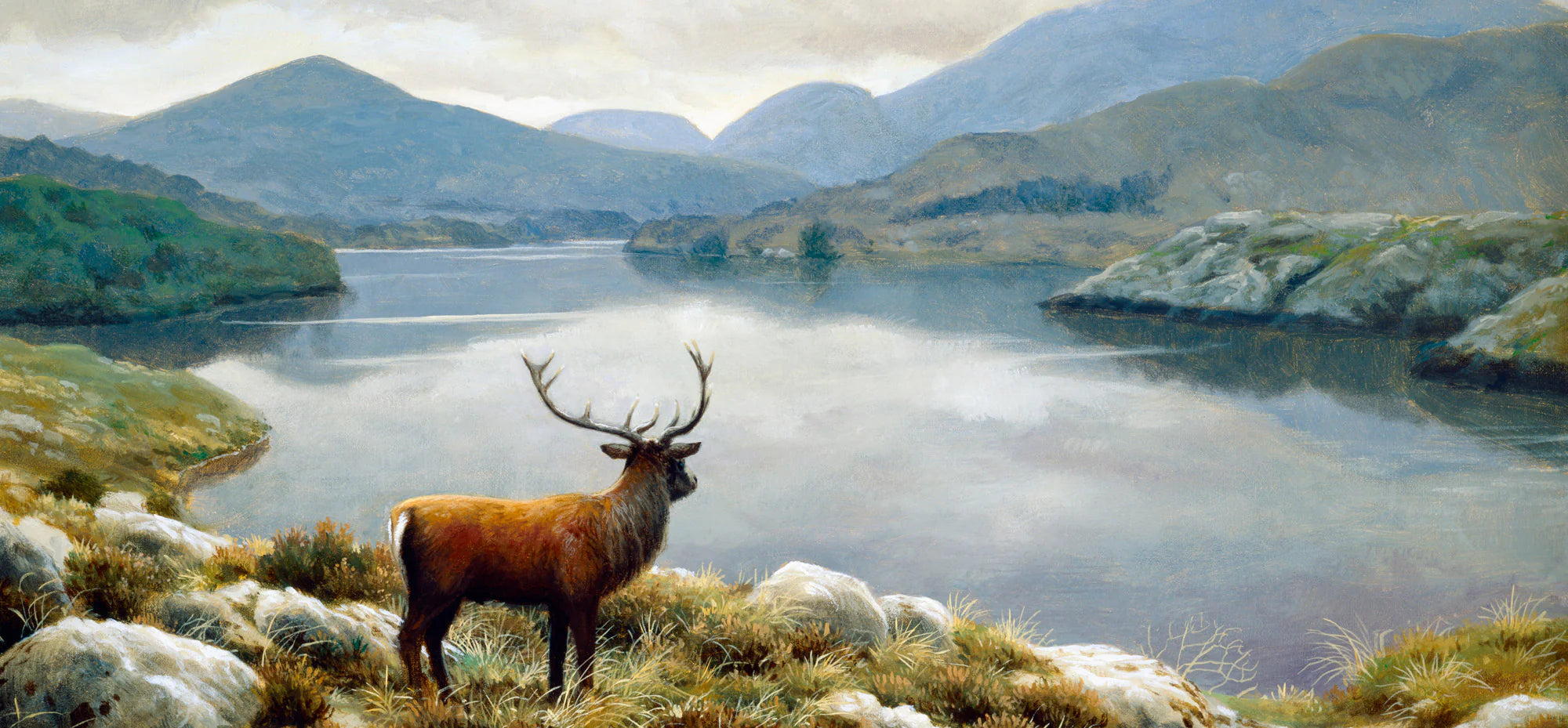 Julian Friers Stag Lake Mug