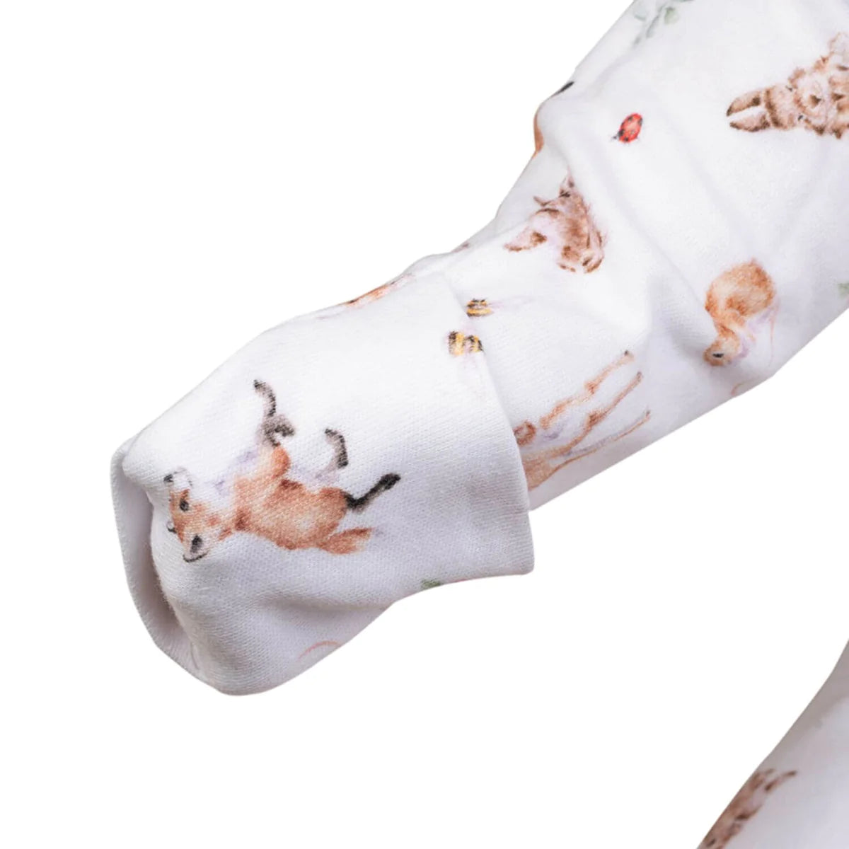 Wrendale Girls ‘Little Wren’ Forest Printed Babygrow 9-12 Months