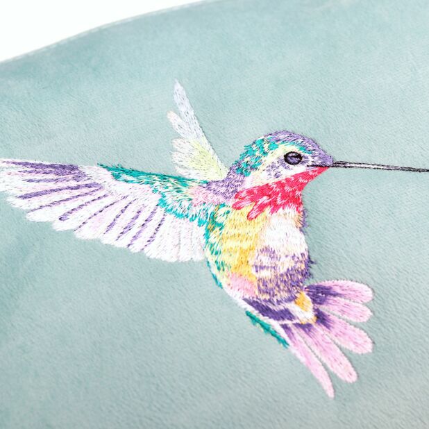 Wrendale Designs ‘Wisteria Wishes’ Hummingbird Embroidered Everyday Pouch