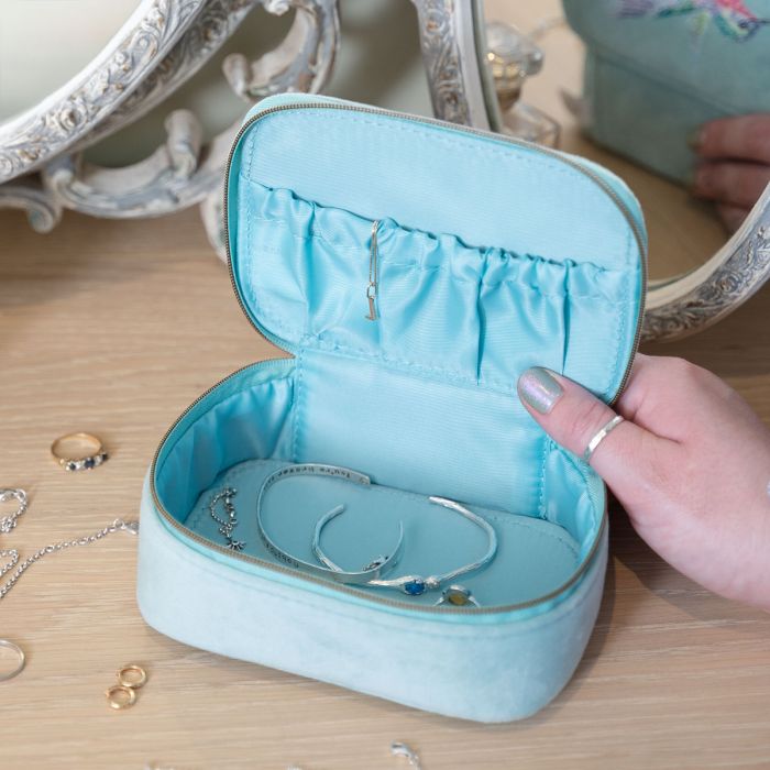 Wrendale Designs ‘Wisteria Wishes’ Hummingbird Embroidered Accessory Case