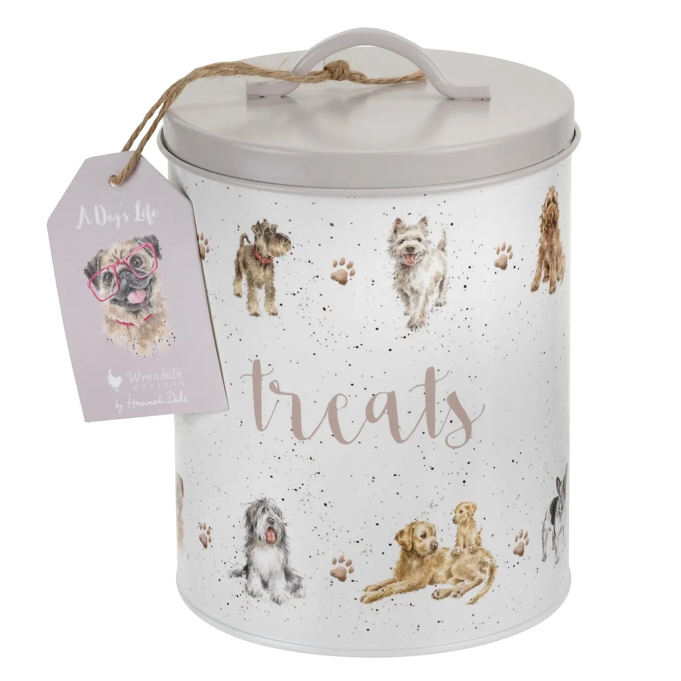 Wrendale Dog Treat Tin