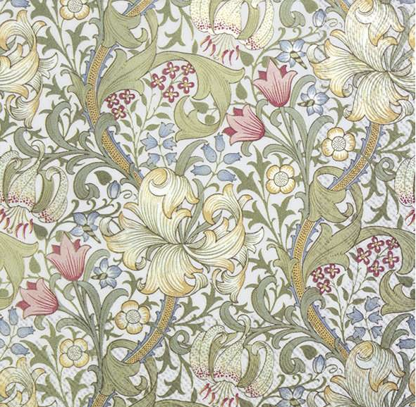 IHR Napkins Golden Lily