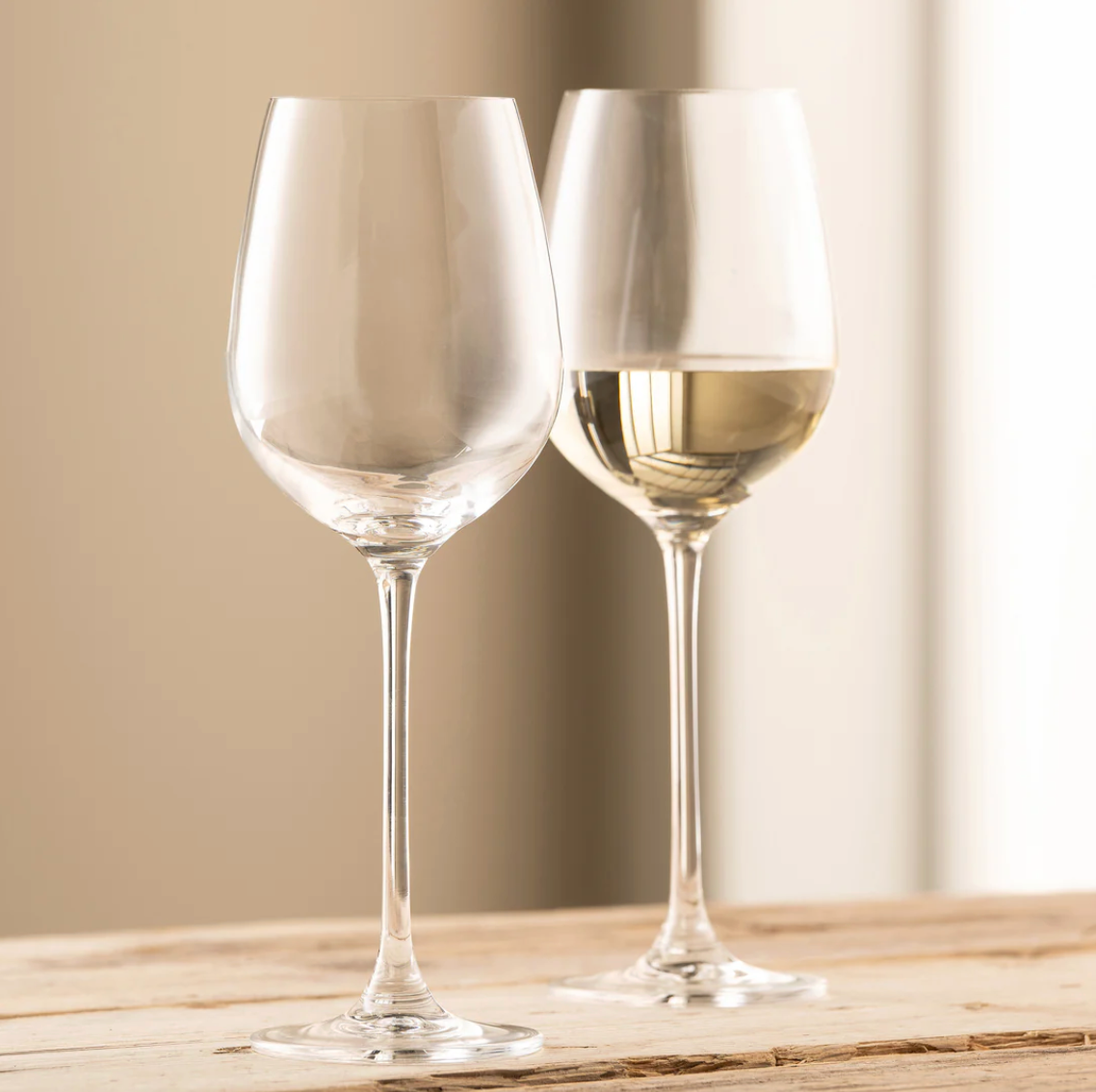 Galway Crystal Solus White Wine Pair