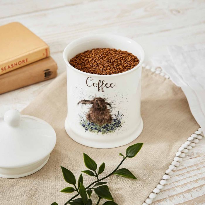 Wrendale ‘Hare-Brained’ Coffee Canister