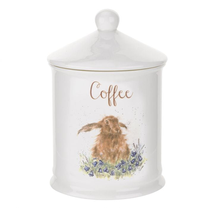 Wrendale ‘Hare-Brained’ Coffee Canister
