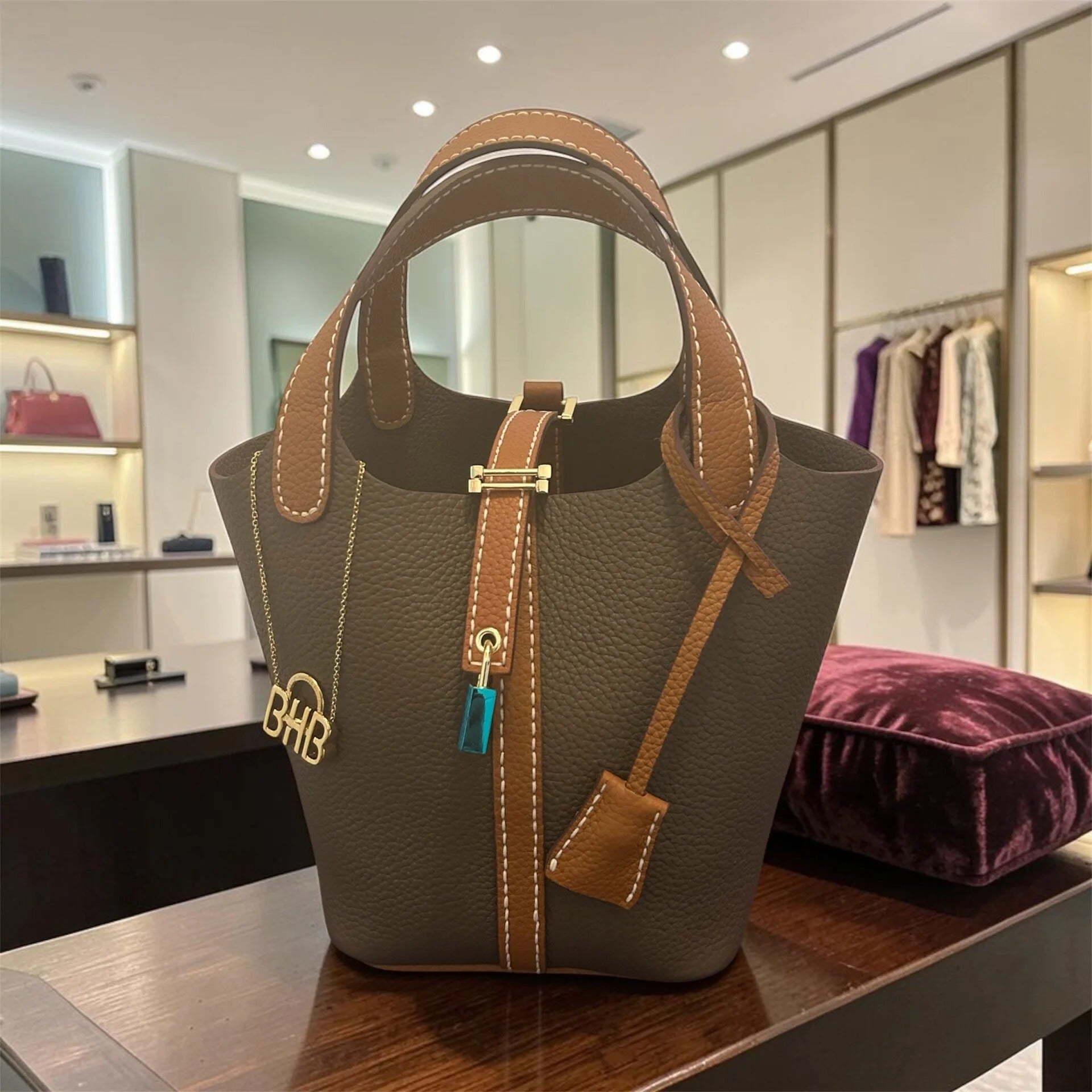 Picotin Small — White